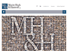 Tablet Screenshot of moritthock.com